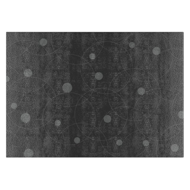 Tabla De Cortar Patrón moderno, simple, lúdico, divertido de círcu (Anverso)