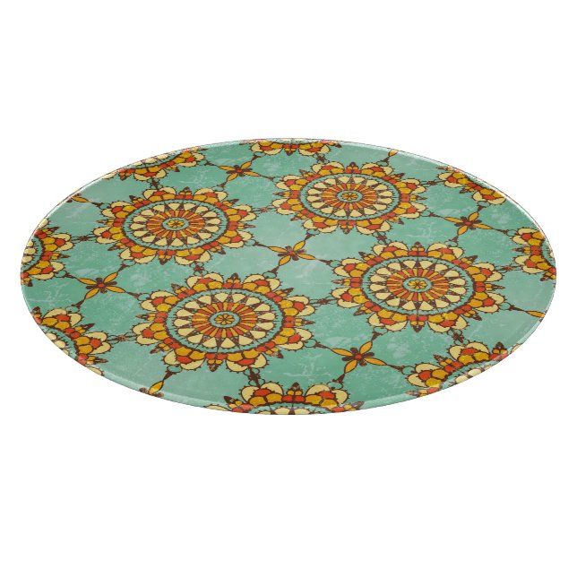 Tabla De Cortar Patrón ornamental (Borde)