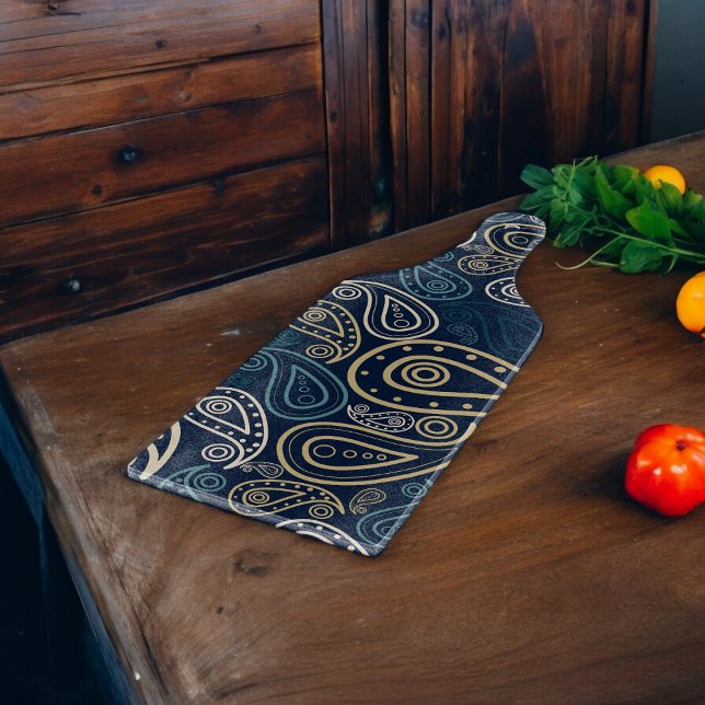 Tabla De Cortar Patrón Paisley (Chopping Board)