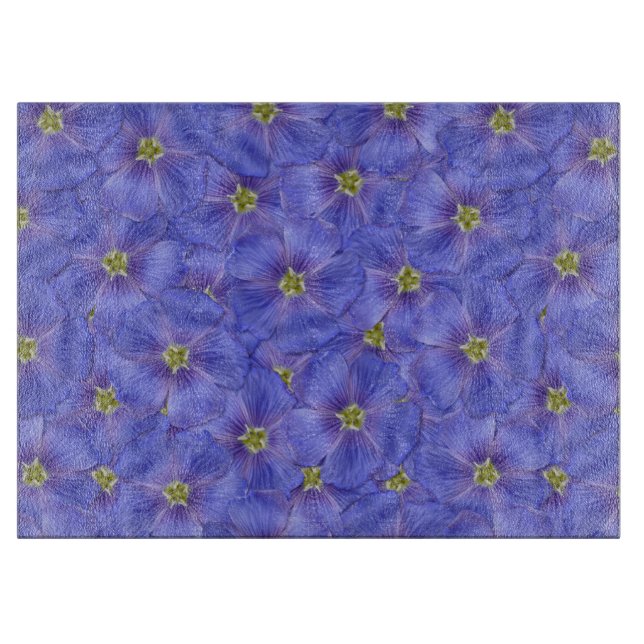 Tabla De Cortar Patrón sin foco azul (Anverso)