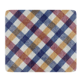 Tabla De Cortar Patrón Tartán multicolor