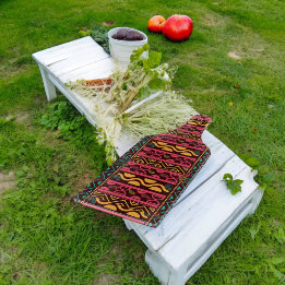 Tabla De Cortar Patrón tribal tradicional