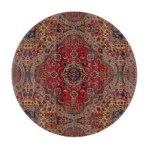 Tabla De Cortar Patrón turco oriental persa antiguo vintage