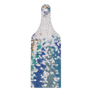Tabla De Cortar Patrón único amarillo verde azul