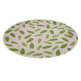 Tabla De Cortar Patrón Zucchini Courgette Summer Squash