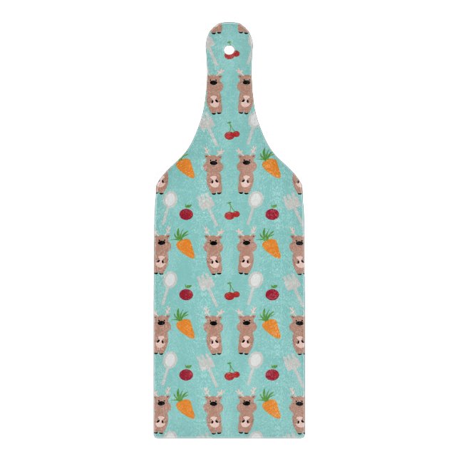 Tabla De Cortar patrones de reno (Anverso)