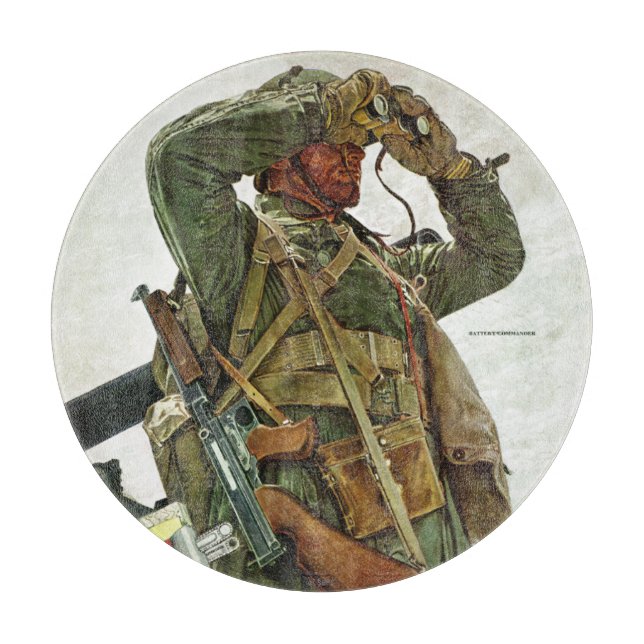 Tabla De Cortar Patrulla del tanque (Anverso)