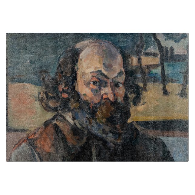 Tabla De Cortar Paul Cezanne - autorretrato (Anverso)