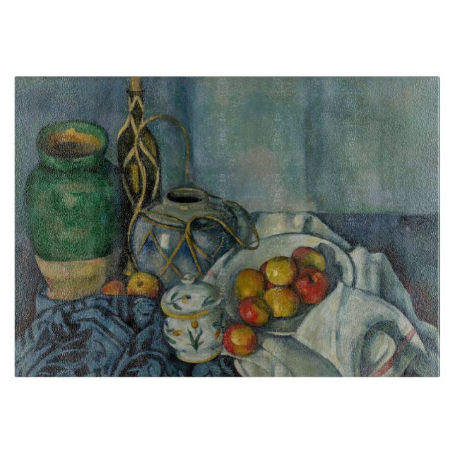 Tabla De Cortar Paul Cezanne - Bodegón con manzanas (Anverso)