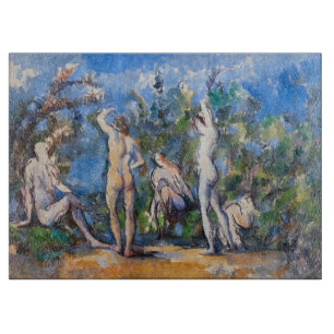 Tabla De Cortar Paul Cezanne - Cinco Bañistas