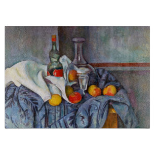 Tabla De Cortar Paul Cézanne de la hierbabuena todavía de la