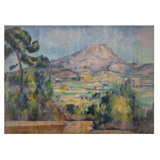 Tabla De Cortar Paul Cezanne - Mont Sainte-Victoire (Anverso)