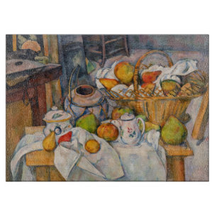 Tabla De Cortar Paul Cezanne - Naturaleza Muerta con Cesta
