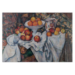 Tabla De Cortar Paul Cezanne - Todavía vida, manzanas y Naranjas
