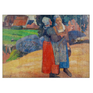Tabla De Cortar Paul Gauguin - Campesinas bretonas