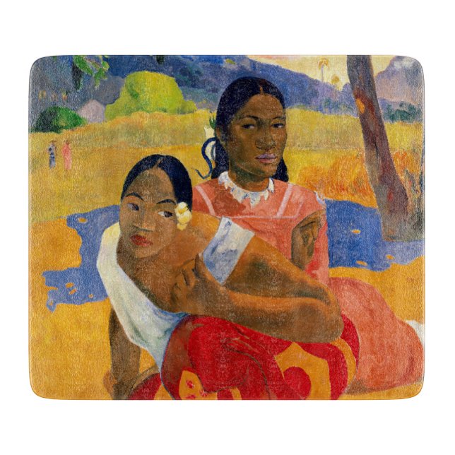 Tabla De Cortar Paul Gauguin - ¿Cuándo Te Casarás? (Anverso)