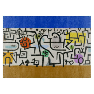 Tabla De Cortar Paul Klee Rich Harbor Expresionismo Abstracto