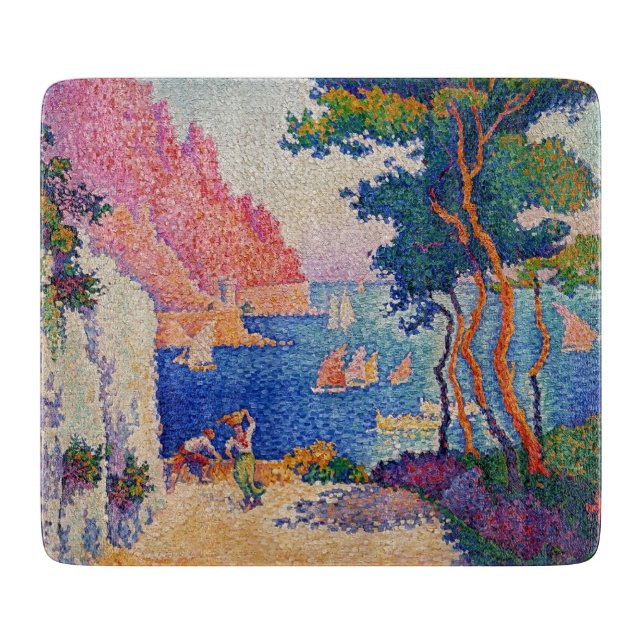 Tabla De Cortar Paul Signac - Cabo de Noli (Anverso)