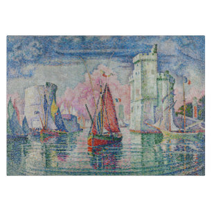 Tabla De Cortar Paul Signac - Entrada al puerto de La Rochelle