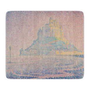 Tabla De Cortar Paul Signac - Mont Saint Michel, Niebla y Sol