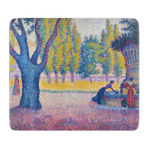 Tabla De Cortar Paul Signac - Saint-Tropez, Fontaine des Lices