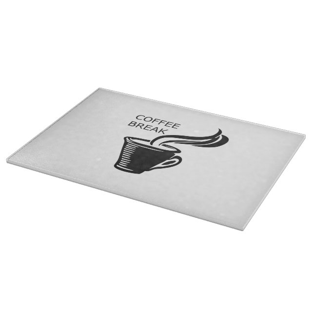 Tabla De Cortar Pausa de café (Borde)
