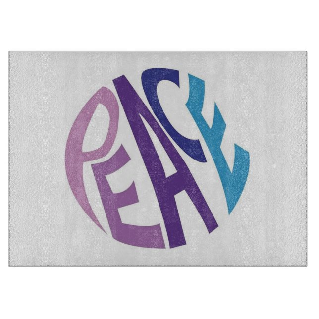 TABLA DE CORTAR PAZ  (Anverso)
