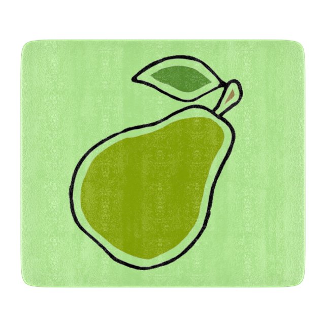 Tabla De Cortar Pear (Anverso)