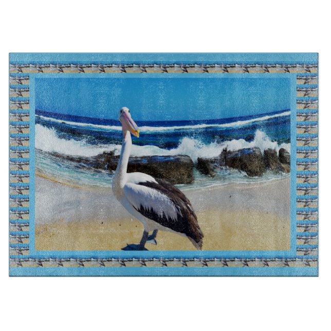 Tabla De Cortar Pelican Beach Splash, (Anverso)