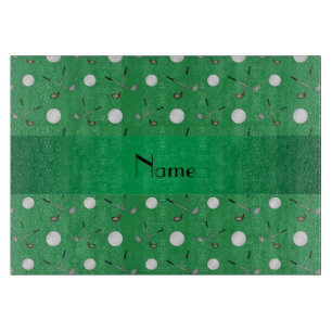 Tabla De Cortar Pelotas de golf verdes conocidas personalizadas