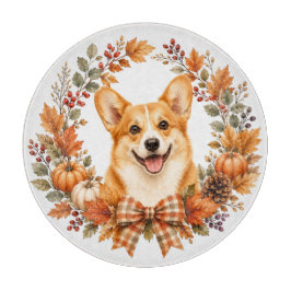 Tabla De Cortar Pembroke Welsh Corgi Otoño