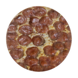 Tabla De Cortar Pepperoni Pizza