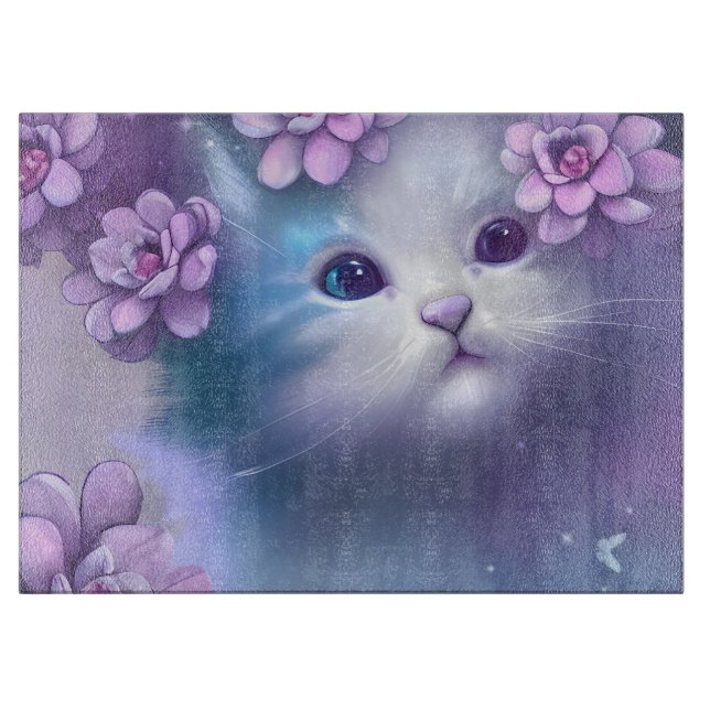 Tabla De Cortar Pequeño gatito (Anverso)