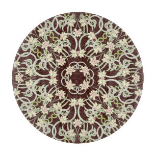 Tabla De Cortar Pequeño narciso, plaza Art Nouveau.