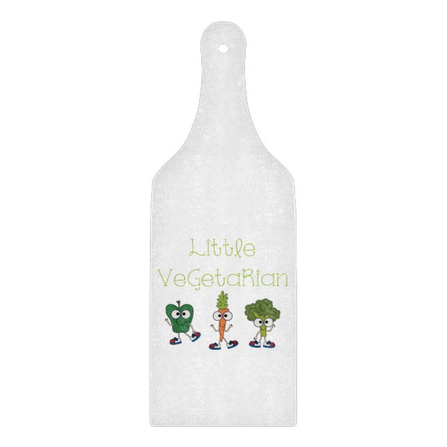 Tabla De Cortar Pequeño vegetariano (Anverso)