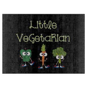 Tabla De Cortar Pequeño vegetariano