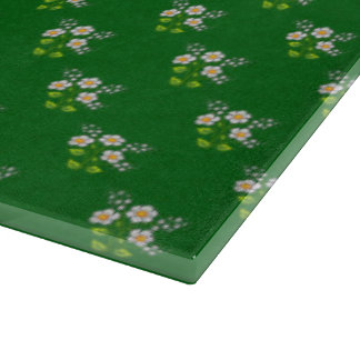 Tabla De Cortar Pequeños Daisies Pixel Art