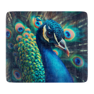 Tabla De Cortar Perfil de Peacock