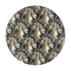 Tabla De Cortar Perlas doradas