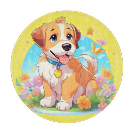 Tabla De Cortar Perro de cachorro