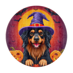Tabla De Cortar Perro de Halloween adorable