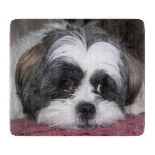 Tabla De Cortar Perro de Shih Tzu