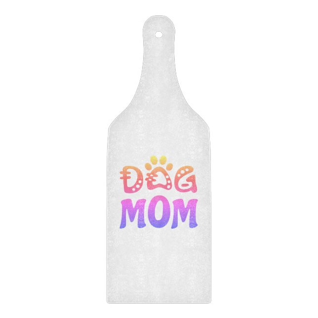 Tabla De Cortar Perro Mamá (Anverso)