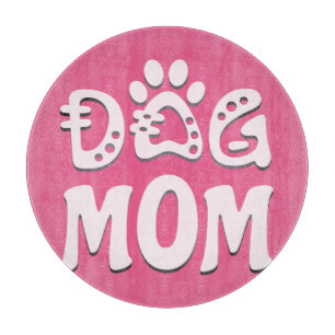 Tabla De Cortar Perro Mamá