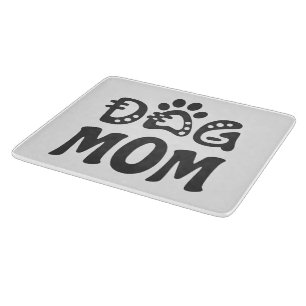 Tabla De Cortar Perro Mamá