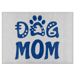 Tabla De Cortar Perro Mamá
