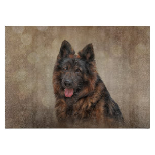 Tabla De Cortar Perro pastor alemán