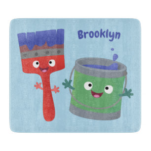 Tabla De Cortar Personajes de pincel y dibujos animados