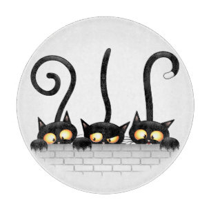 Tabla De Cortar Personajes traviesos, lúgubres y divertidos