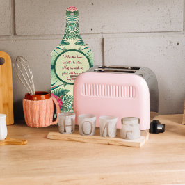 Tabla De Cortar Personalizable Brillante Tropical